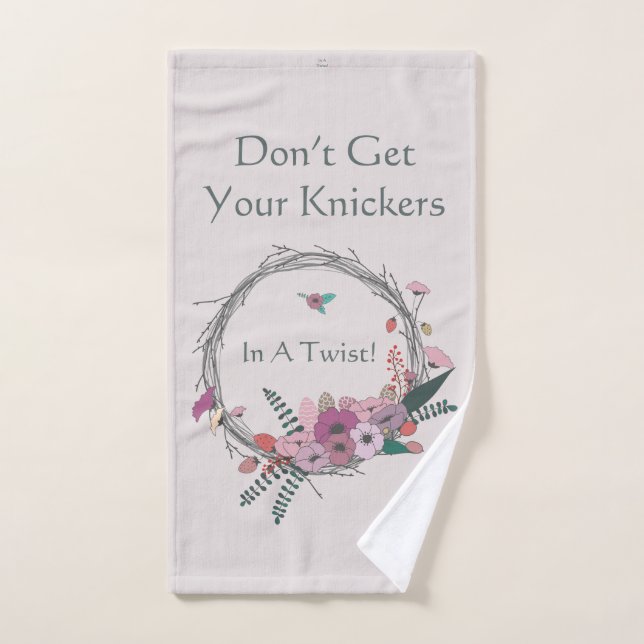 Cheeky Sayings Hand Towels (Hand Towel)