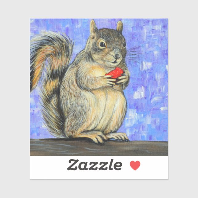 Cheeky Squirrel Painting (Sheet)
