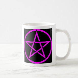 Cheeky Witch Pentagram Collection (Pink) Coffee Mug