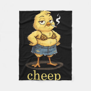 Cheep Inappropriate Easter Fleece Blanket