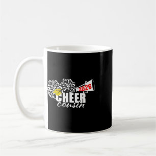 Cheer 2026 Cousin Graduation Senior Cheerleader Gi Coffee Mug