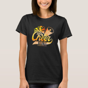 Cheer Aunt Cheerleading Aunt Cheerleader Aunt T-Shirt