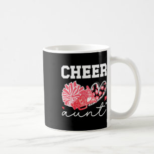 Cheer Aunt For Mother's Day Black Women's Cheerlea Coffee Mug