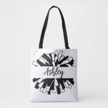 Cheer Bag, Cheerleader or Pom Squad Tote Bag