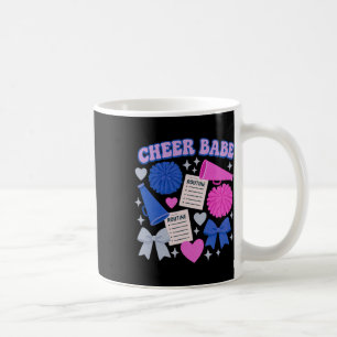 Cheer Be Coquette Cheerleading Routine Graphic Coffee Mug