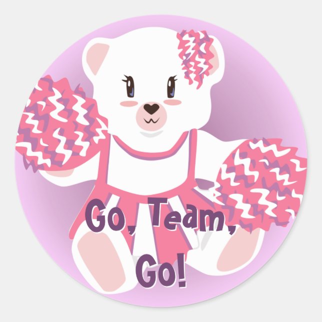 Cheer Bear Stickers (Front)