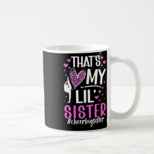 Cheer Big Sister Proud Cheerleader Big Sister Coffee Mug