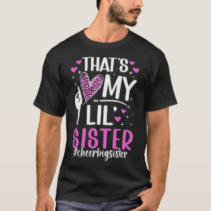 Cheer Big Sister Proud Cheerleader Big Sister T-Shirt