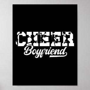 Cheer Boyfriend Cheerleader Boyfriend Cheerleading Poster