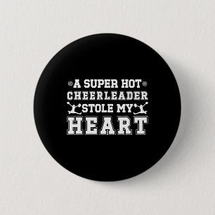 Cheer Boyfriend Cheerleading Boyfriend Cheerleader 6 Cm Round Badge
