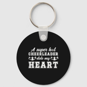 Cheer Boyfriend Cheerleading Boyfriend Cheerleader Key Ring