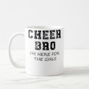 Cheer Bro Funny Brother Cheerleading Supporter Boy Coffee Mug