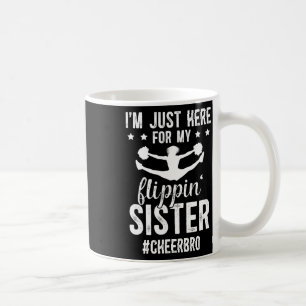 Cheer Bro Proud Cheer Brother Of A Cheerleader Bro Coffee Mug