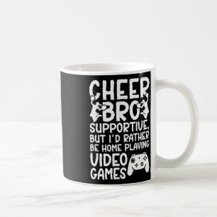Cheer Bro Supportive Cheer Brother Of A Cheerleade Coffee Mug
