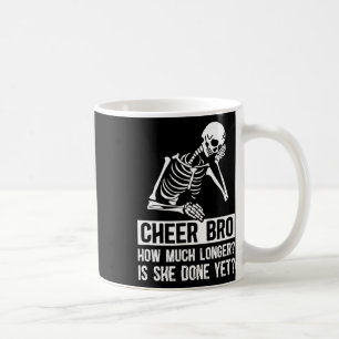 Cheer Brother Funny Cheerleader Brother Cheerleadi Coffee Mug
