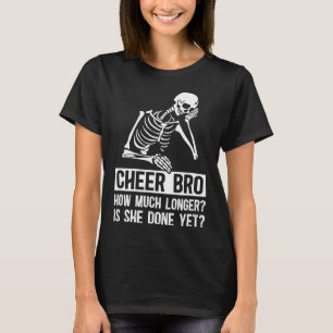 Cheer Brother Funny Cheerleader Brother Cheerleadi T-Shirt