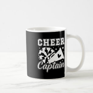 Cheer Captain Cheerleading Captain Cheerleader Cap Coffee Mug