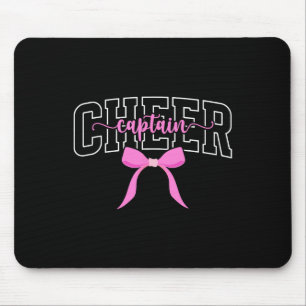 Cheer Captain Coquette Cheerleader Captain  Mouse Pad
