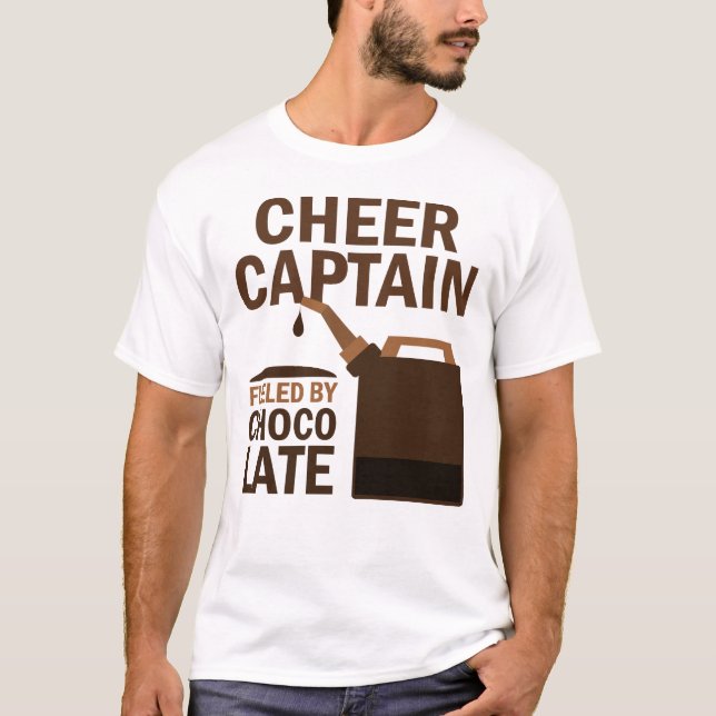 Cheer Captain Gift (Funny) T-Shirt (Front)