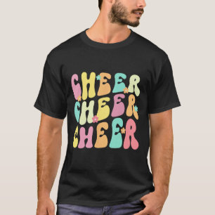 Cheer Cheer Cheer Groovy Retro T-Shirt