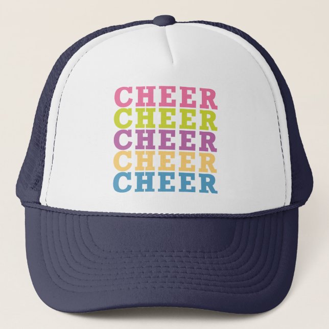 Cheer Cheer Trucker Hat (Front)