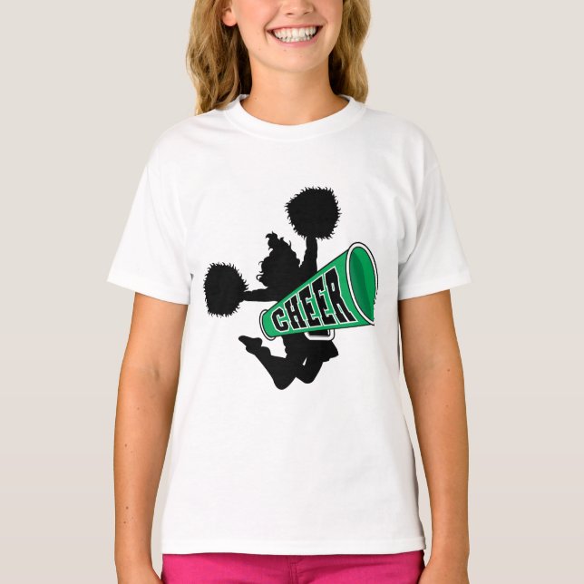 Cheer Cheering Cheerleading T-Shirt (Front)