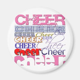 Cheer CHEERLEADER Cheer Magnet