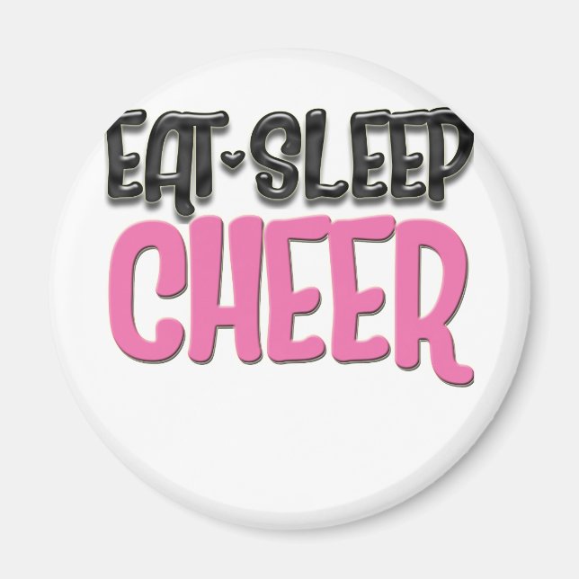 Cheer CHEERLEADER Cheer Magnet (Front)