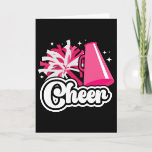 Cheer Cheerleader Cheerleading  Card