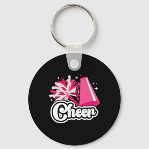 Cheer Cheerleader Cheerleading Key Ring
