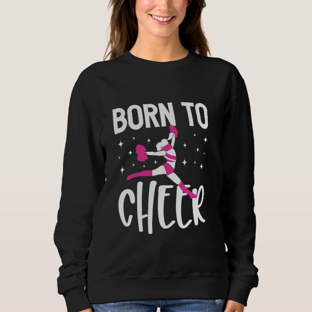 Cheer Cheerleader Girls Cheerleading Sweatshirt (Front)