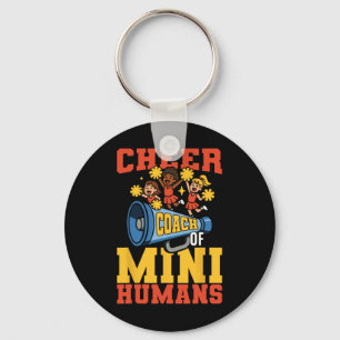 Cheer Cheerleading Coach Cheer Coach Of Mini Human Key Ring