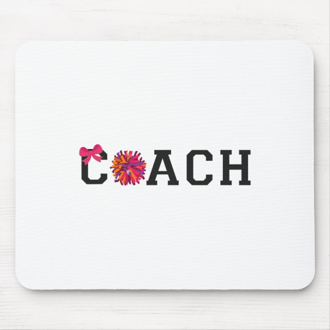 Cheer Cheerleading Coach Coach _2  Mouse Pad (Front)