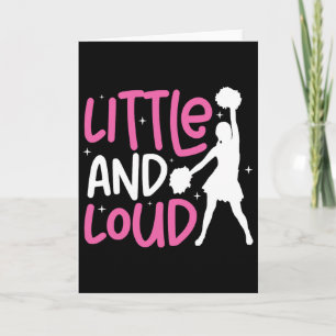 Cheer Cheerleading Little And Loud _1 Card