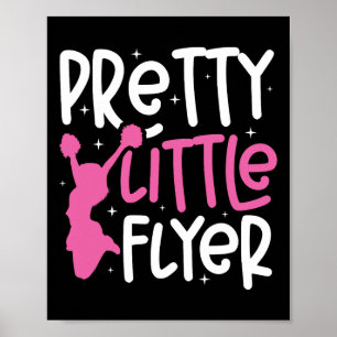 Cheer Cheerleading Pretty Little Flyer _1  Poster