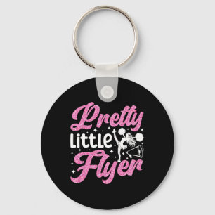 Cheer Cheerleading Pretty Little Flyer _4 Key Ring