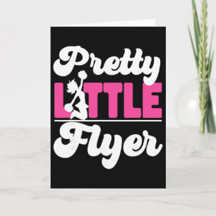 Cheer Cheerleading Pretty Little Flyer Card