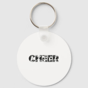 Cheer Cheerleading Vintage Cheer _1 Key Ring