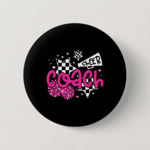 Cheer Coach Appreciation Cheerleader Coach 6 Cm Round Badge