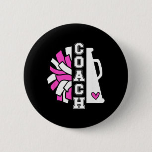 Cheer Coach Appreciation Cheerleading Coach 6 Cm Round Badge