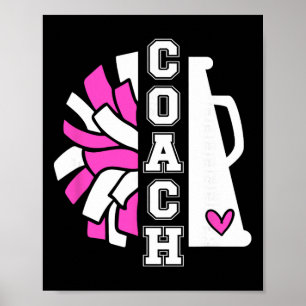 Cheer Coach Appreciation Cheerleading Coach  Poster