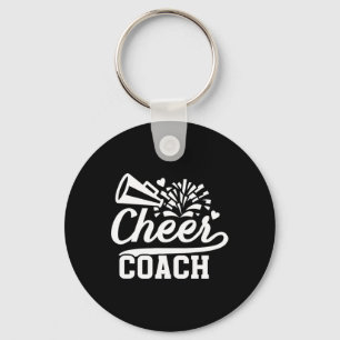 Cheer Coach Best Cheerleader Coach Cheerleading Co Key Ring