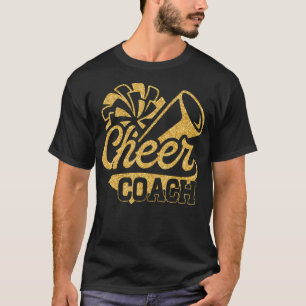 Cheer Coach Biggest Fan Cheerleader Mother'S Day T-Shirt