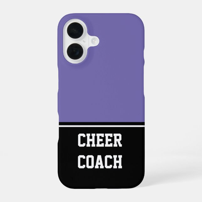 Cheer Coach Case-Mate iPhone 16 Case (Back)