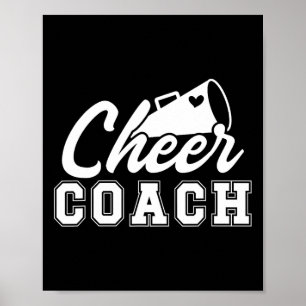 Cheer Coach Cheerleader Coach Cheerleading Coach _ Poster
