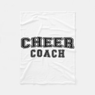 Cheer Coach Cheerleading Coach _2  Fleece Blanket