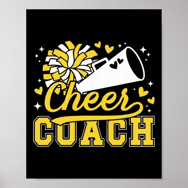 Cheer Coach Cheerleading Coach Appreciation _2  Poster (Front)