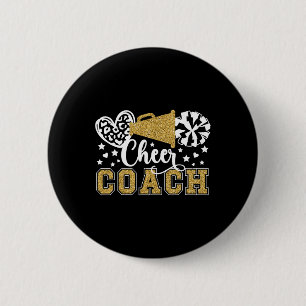 Cheer Coach Cheerleading Coach Appreciation  6 Cm Round Badge