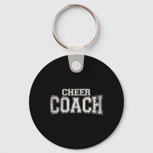 Cheer Coach Cheerleading Coaches Team Tee  Key Ring
