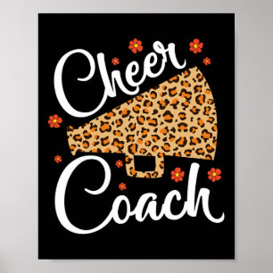 Cheer Coach Cheerleading Props Cute Cheer For Coac Poster